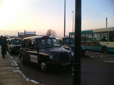 Black Cab Taxi Ranks - Princess Street Bus Station